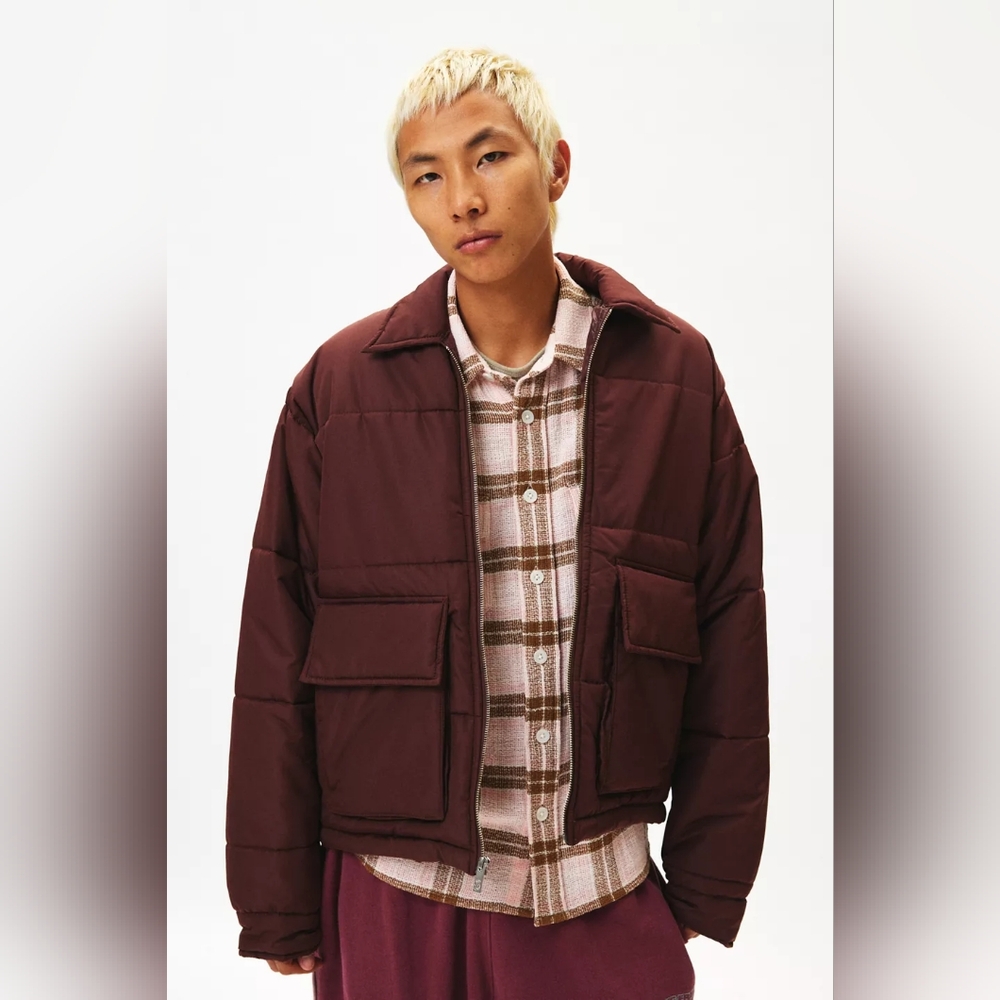 Men's Standard Cloth Urban Outfitters Puffer Jacket